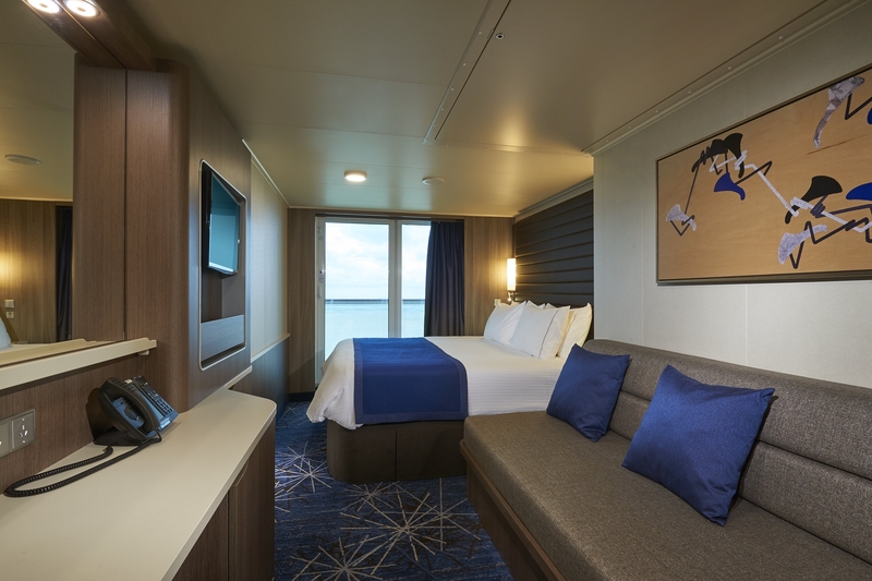 Norwegian Encore balcony cabin
